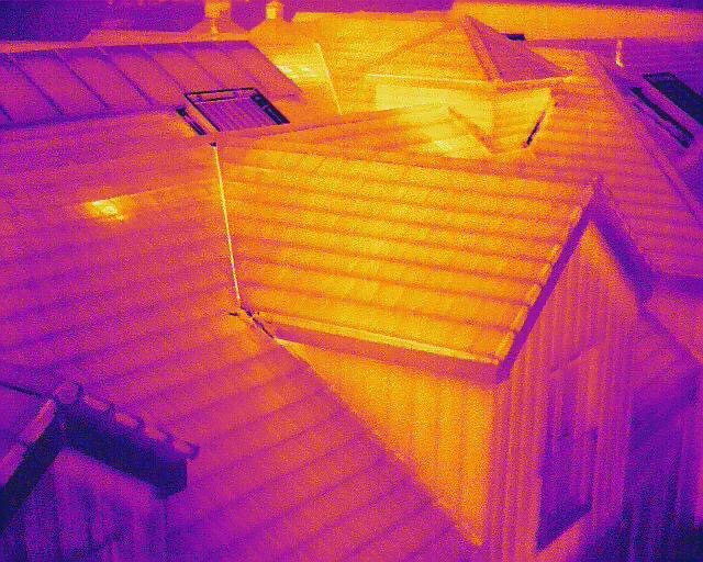 Thermal Imaging Roof Survey Image Barrow-in-Furness